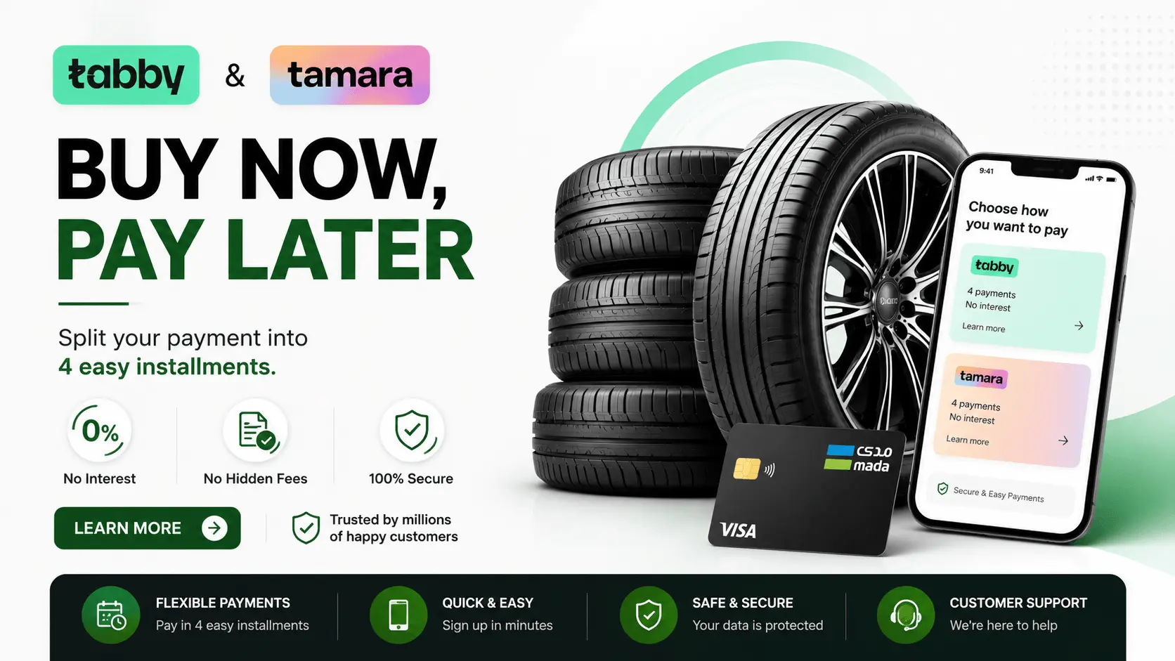 Buy Tyres Online in Saudi Arabia