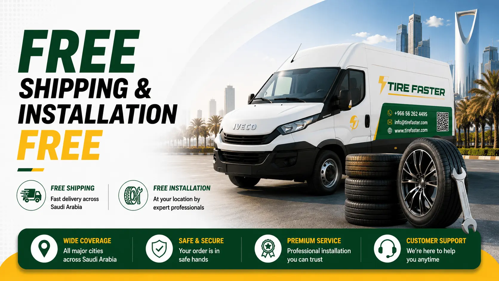 Buy Tyres Online in Saudi Arabia